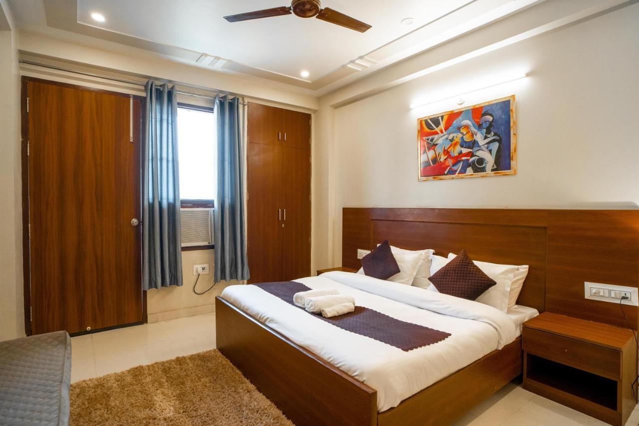 The Lodgers 2 Bhk Serviced Apartment Infront Of Artemis Hospital 古尔冈 外观 照片
